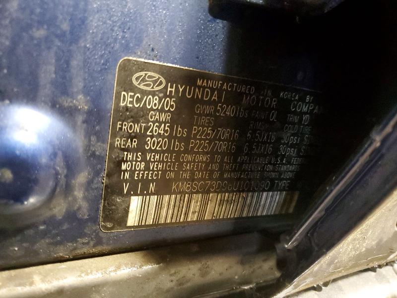 2006 Hyundai Santa fe gls
