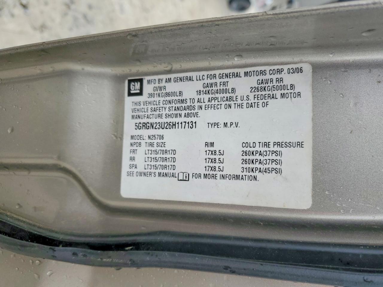 2006 Hummer H2