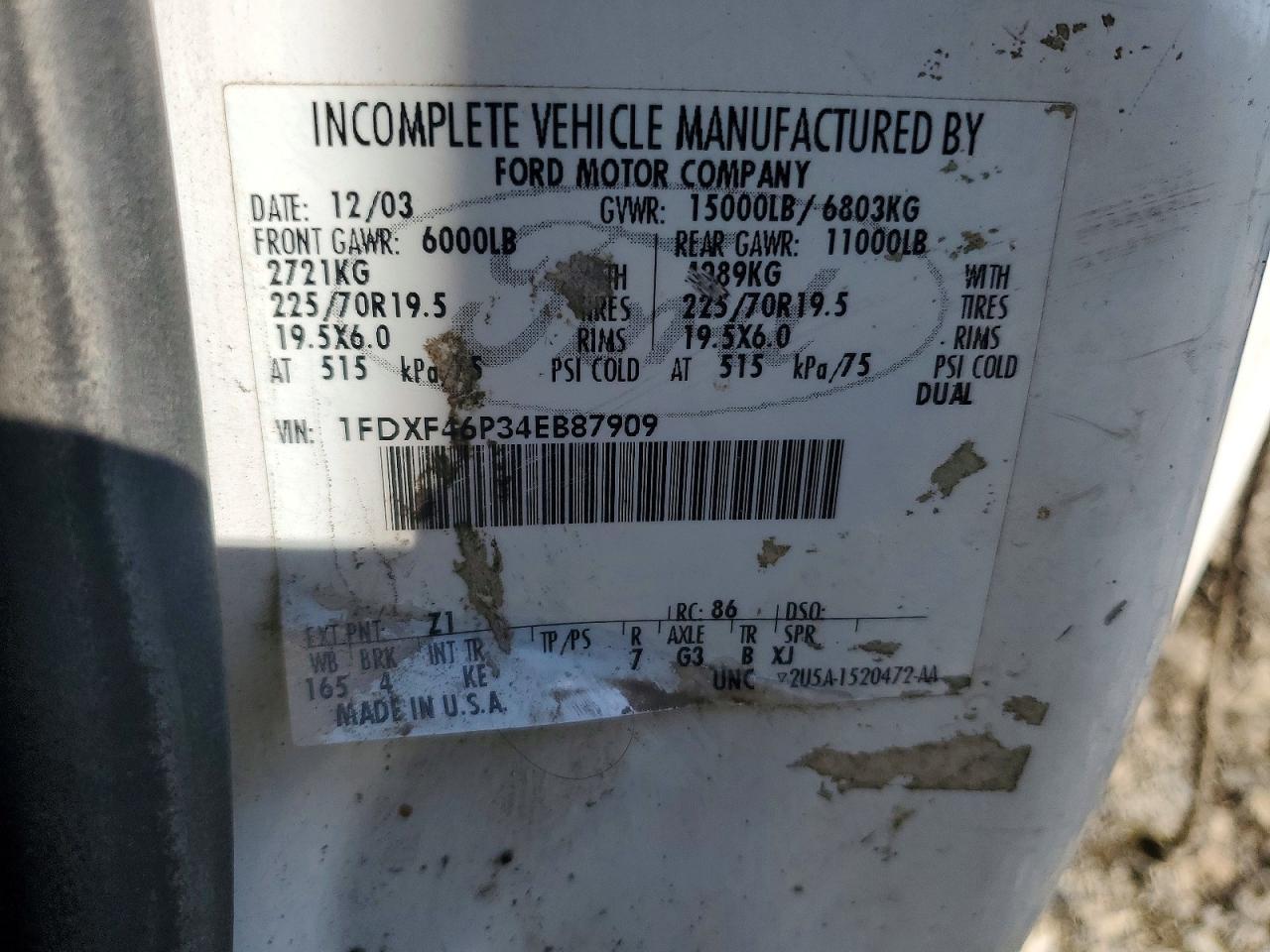 2004 Ford F450 Super Duty