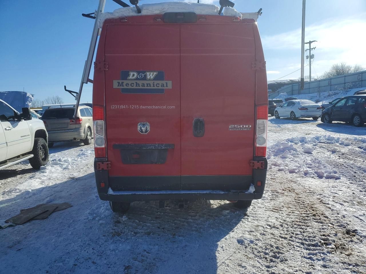 2023 Dodge RAM Promaster 2500 Utility / Service Van