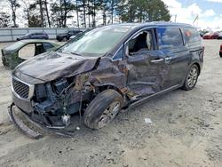 KIA salvage cars for sale: 2018 KIA Sedona sxl