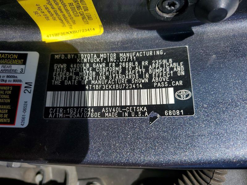 2011 Toyota Camry Base