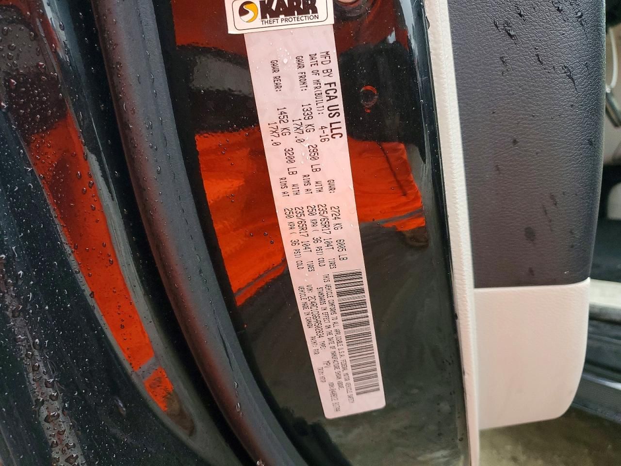 2017 Chrysler Pacifica lx