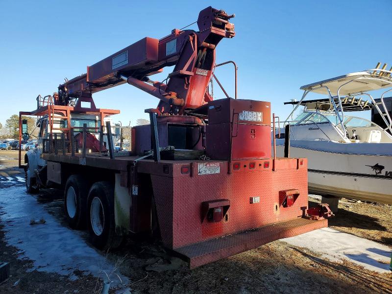 2000 International 4900 Cable Placer Bucket Truck