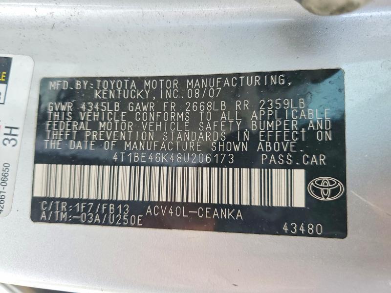 2008 Toyota Camry ce