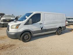 Salvage cars for sale from Copart San Antonio, TX: 2016 Ford Transit T-150 Delivery Van