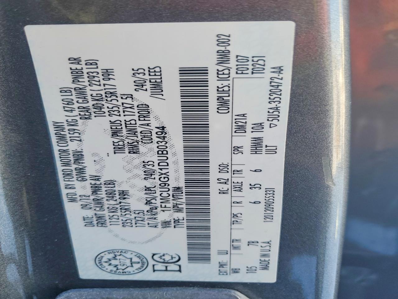 2013 Ford Escape se