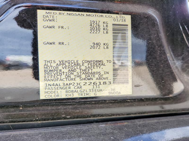 2018 Nissan Altima 2.5