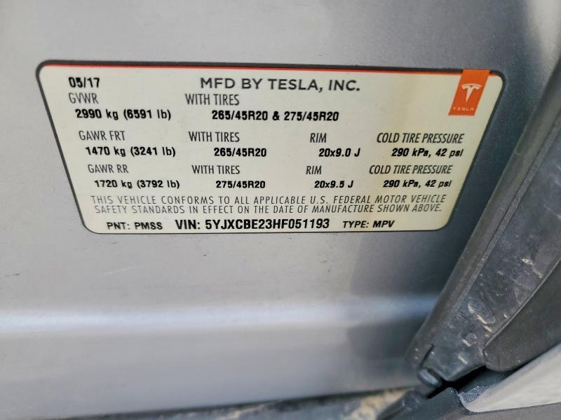 2017 Tesla Model x