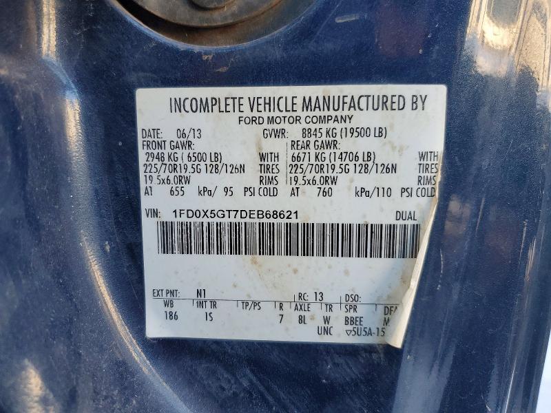 2013 Ford F550 Super Duty Utility / Service Truck