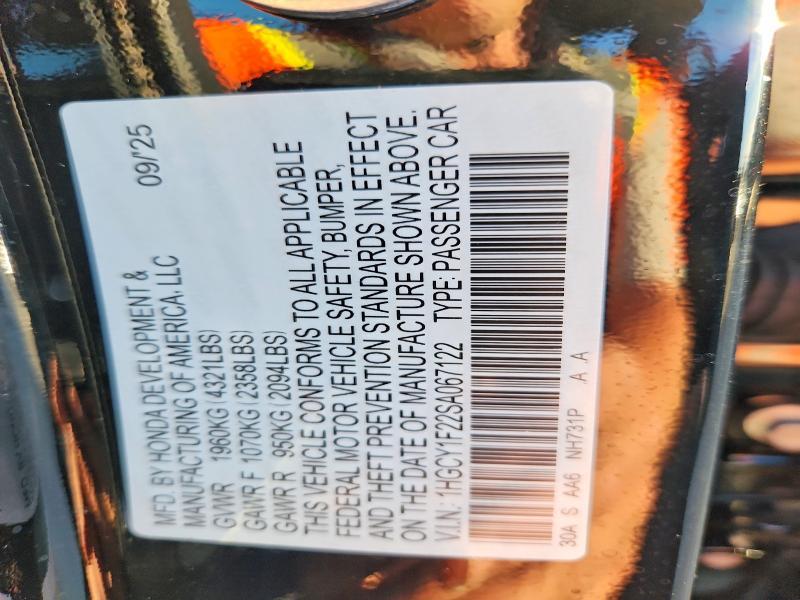 2025 Honda Accord lx