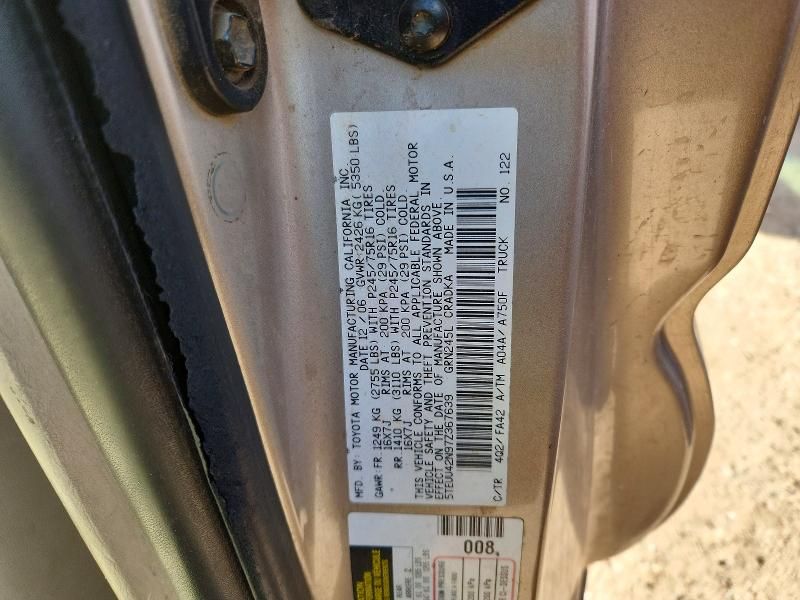 2007 Toyota Tacoma Access Cab