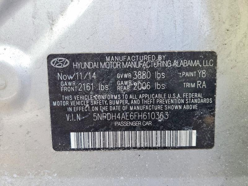 2015 Hyundai Elantra se