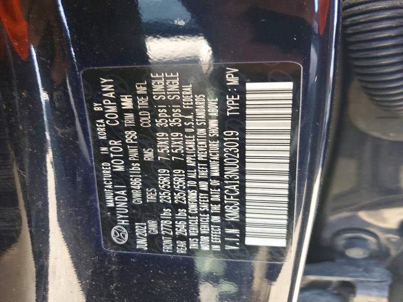 2022 Hyundai Tucson Hybrid sel Convenience