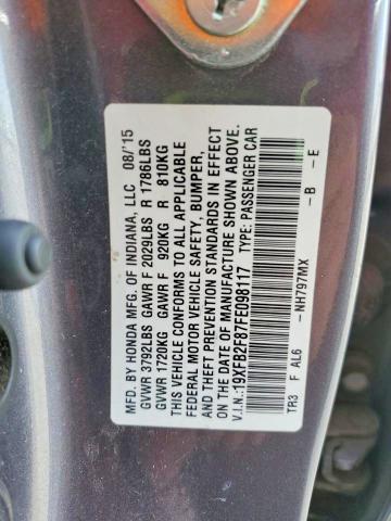 2015 Honda Civic ex