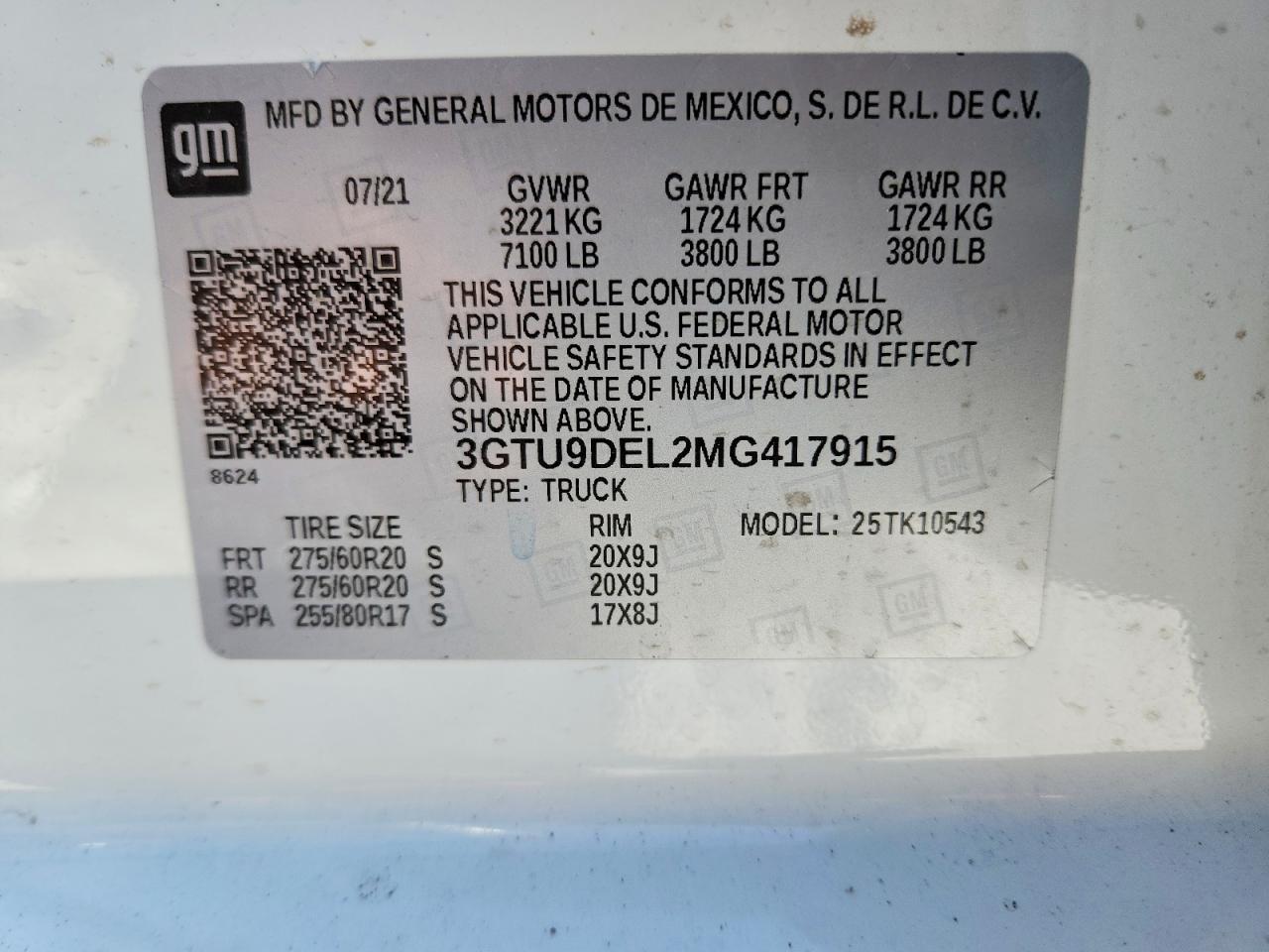 2021 GMC Sierra K1500 slt