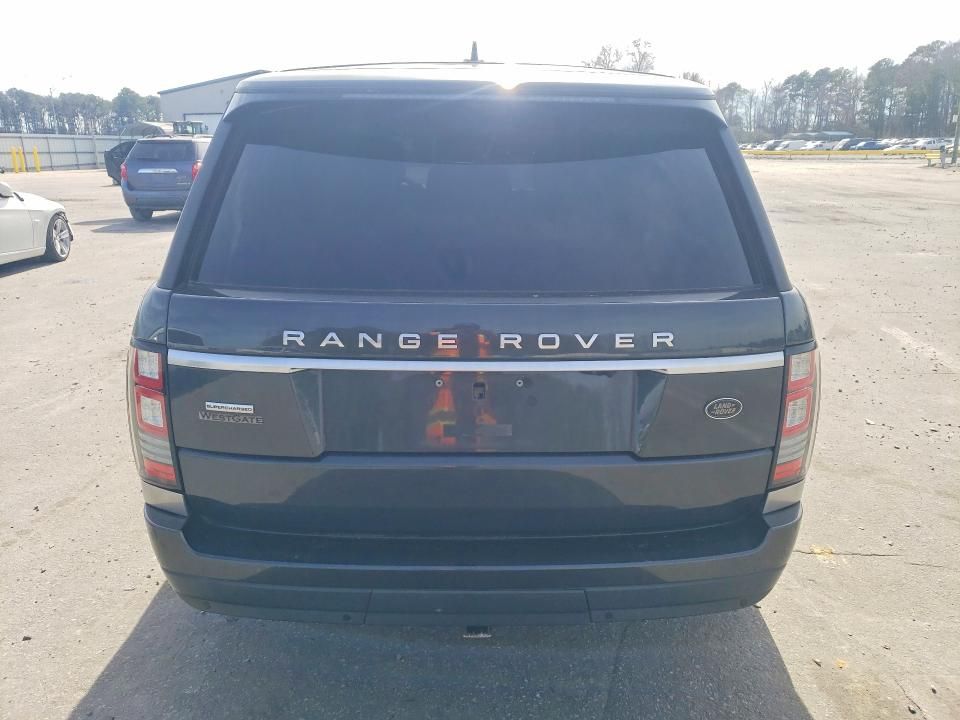2016 Land Rover Range Rover Supercharged