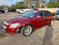 Chevrolet salvage cars for sale: 2011 Chevrolet Malibu ltz