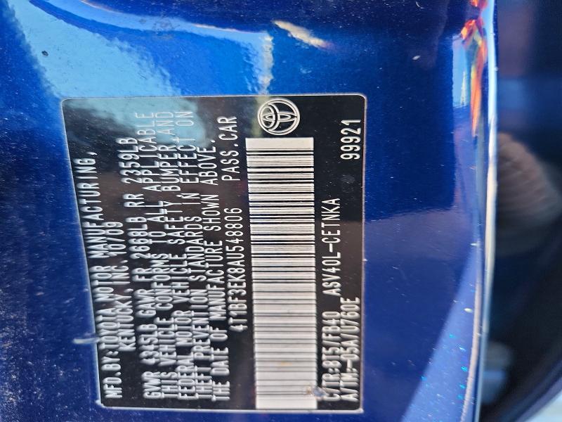 2010 Toyota Camry le