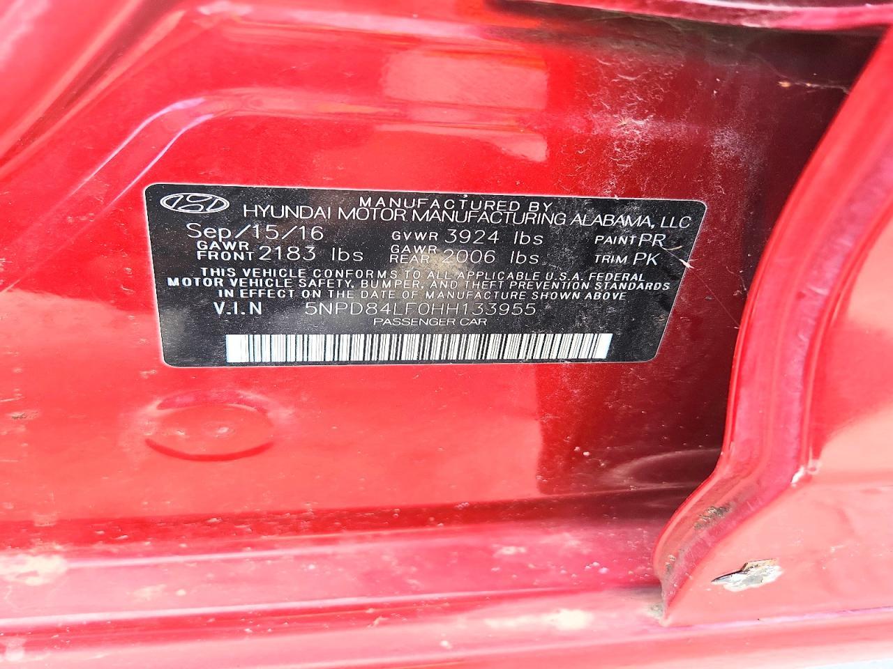 2017 Hyundai Elantra se
