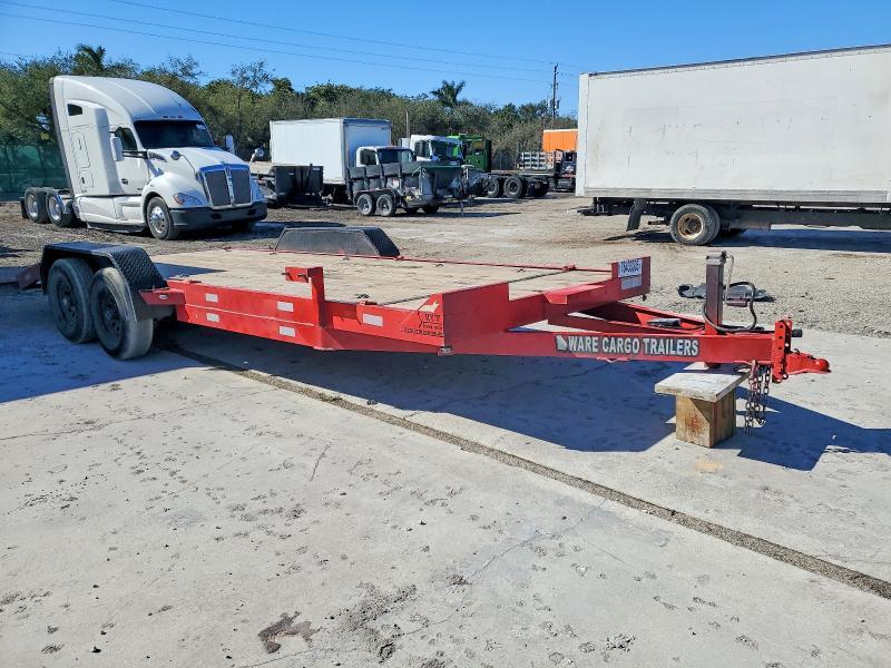 2026 Ware Cargo 7x20ta Equipment Trailer