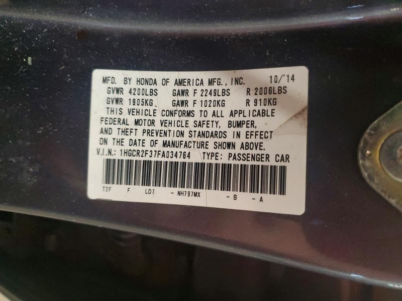 2015 Honda Accord lx