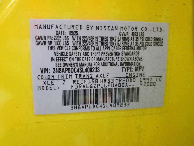 2025 Nissan Kicks sr