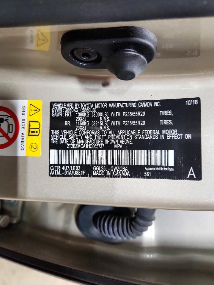 2017 Lexus Rx 350 Base