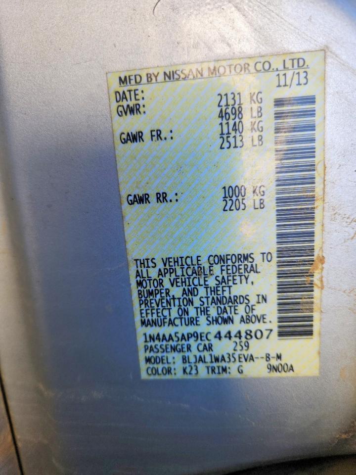 2014 Niss Maxima s