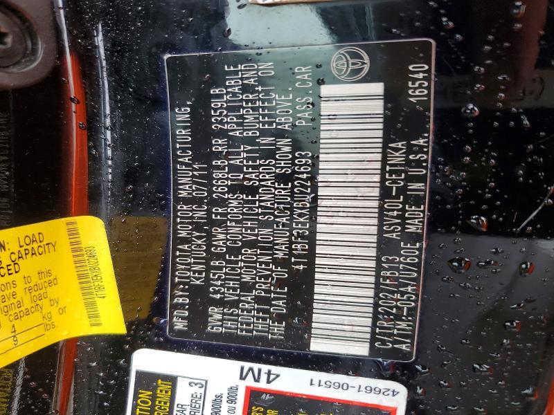 2011 Toyota Camry Base