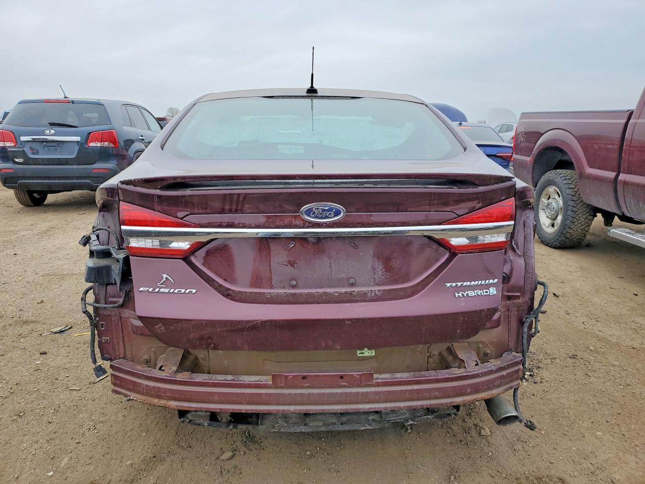 2017 Ford Fusion Titanium hev