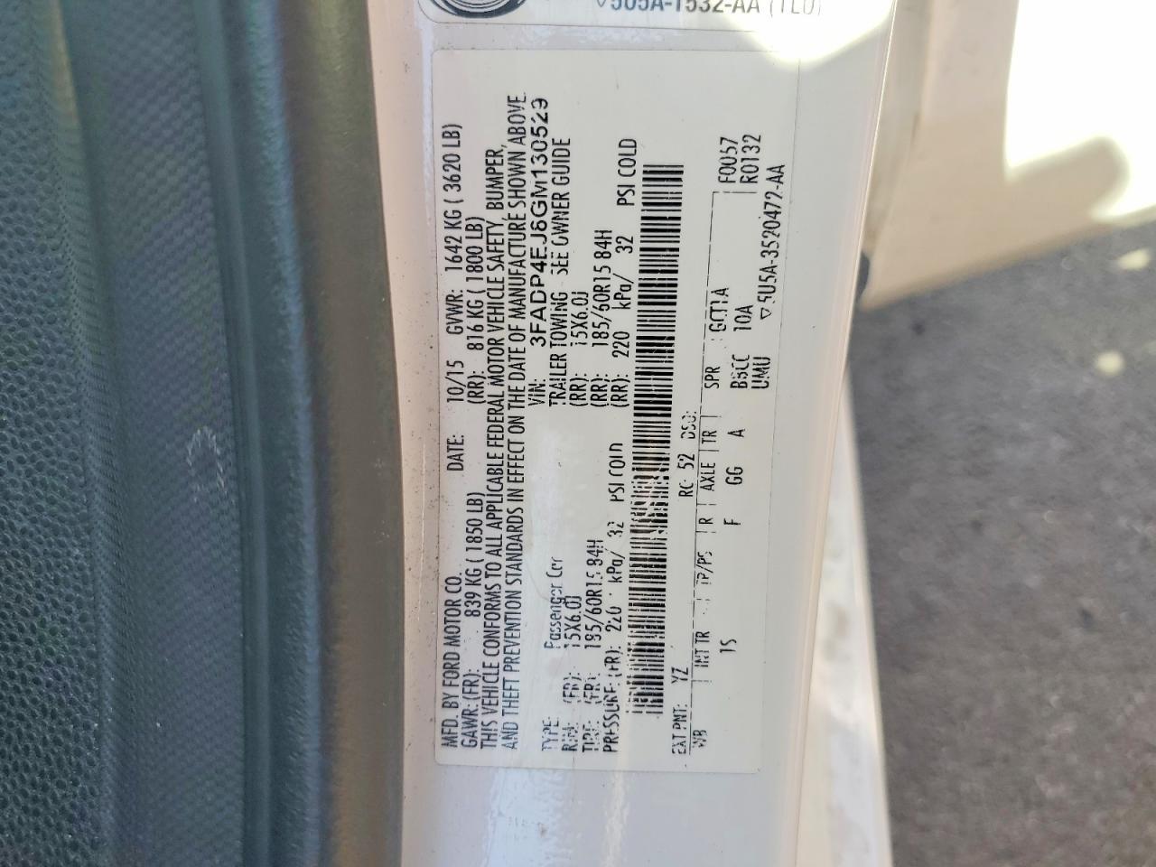 2016 Ford Fiesta se