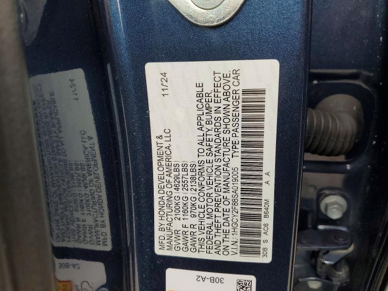 2025 Honda Accord Touring Hybrid