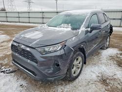 Salvage cars for sale from Copart Elgin, IL: 2021 Toyota Rav4 xle