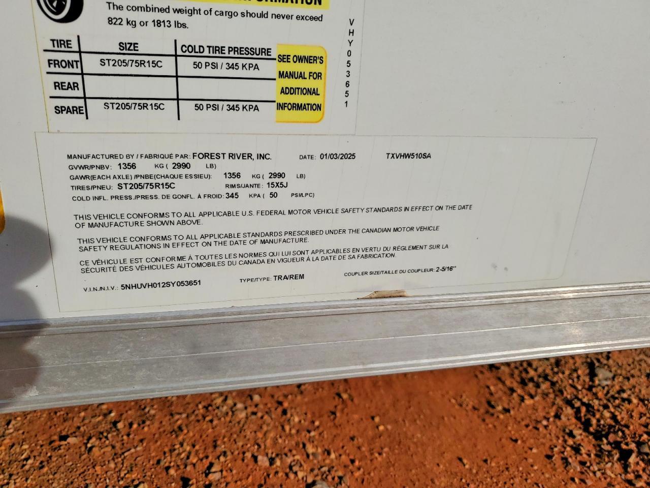 2025 Wildwood 2025 Forest River Enclosed Cargo Trailer