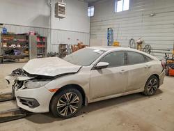 Honda salvage cars for sale: 2016 Honda Civic ex