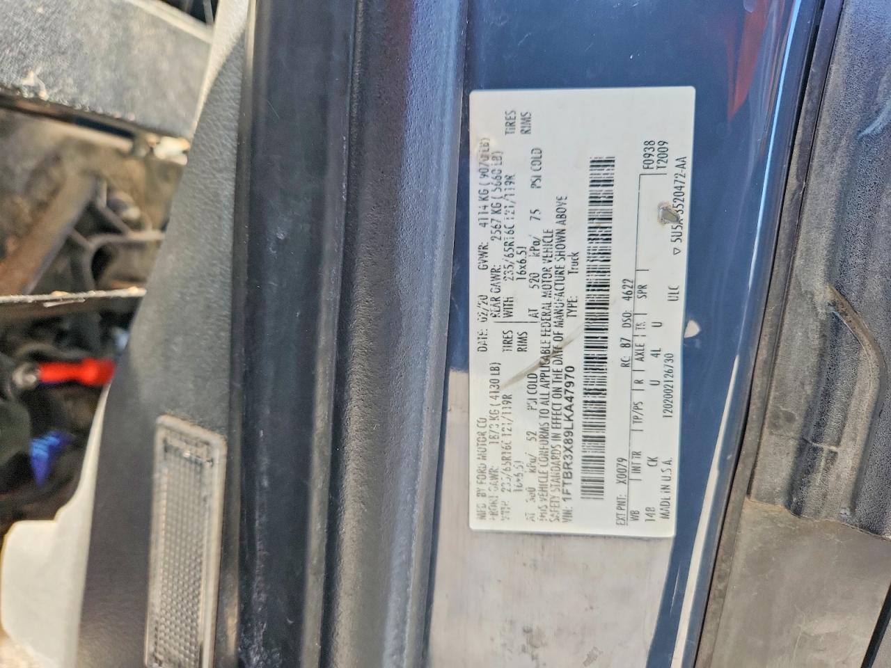 2020 Ford Transit T-250