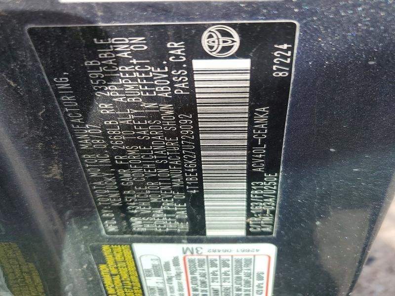 2007 Toyota Camry le