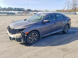 Honda salvage cars for sale: 2018 Honda Civic ex