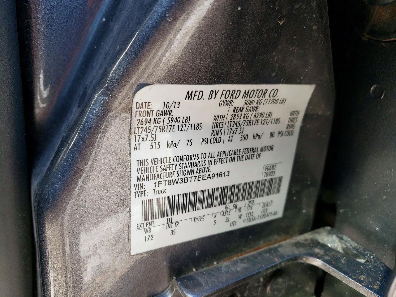 2014 Ford F350 Crew C PU 4X4