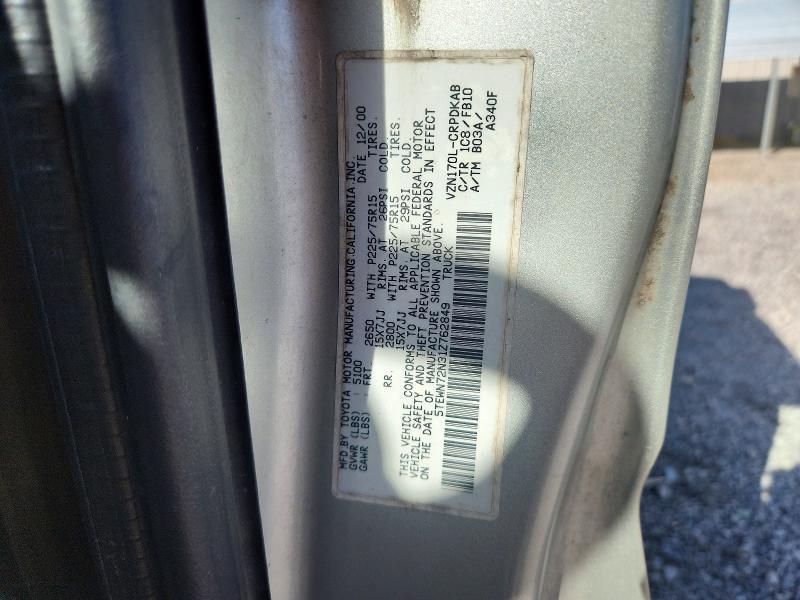 2001 Toyota Tacoma Xtracab