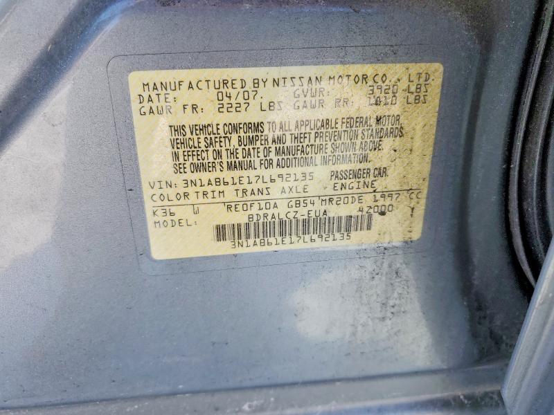 2007 Nissan Sentra 2.0