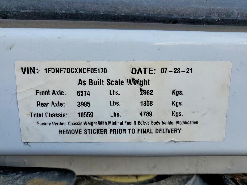2022 Ford F750 Super Duty BOX Truck