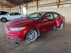Ford Fusion salvage cars for sale: 2017 Ford Fusion se Hybrid