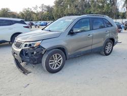 KIA Sorento salvage cars for sale: 2015 KIA Sorento lx