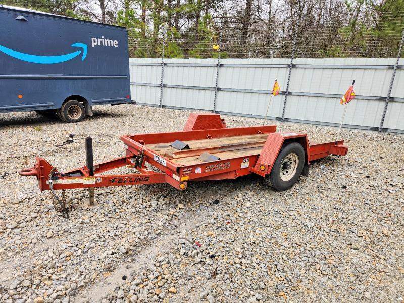 2017 Felling FT-6 T-1 Tilt Deck Equipment Trailer