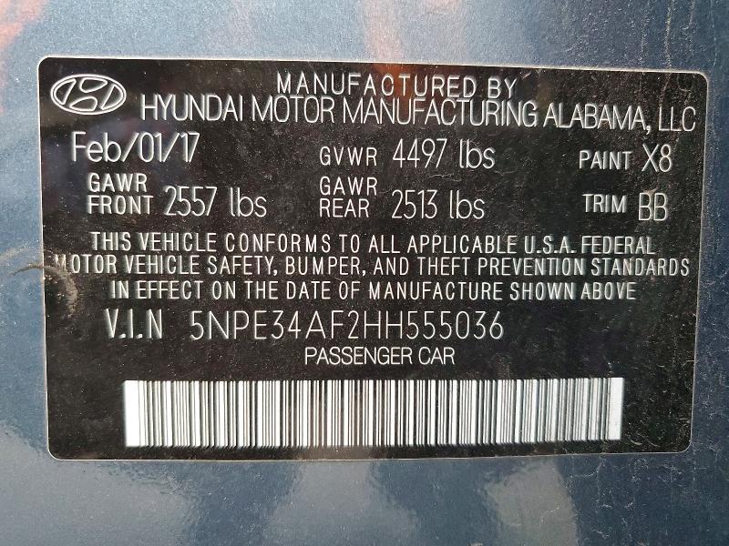 2017 Hyundai Sonata Limited