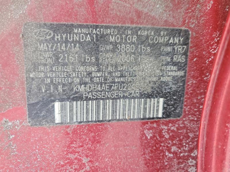 2015 Hyundai Elantra se