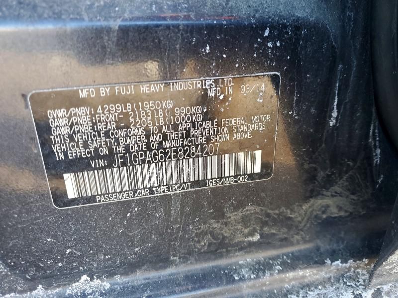 2014 Subaru Impreza Limited