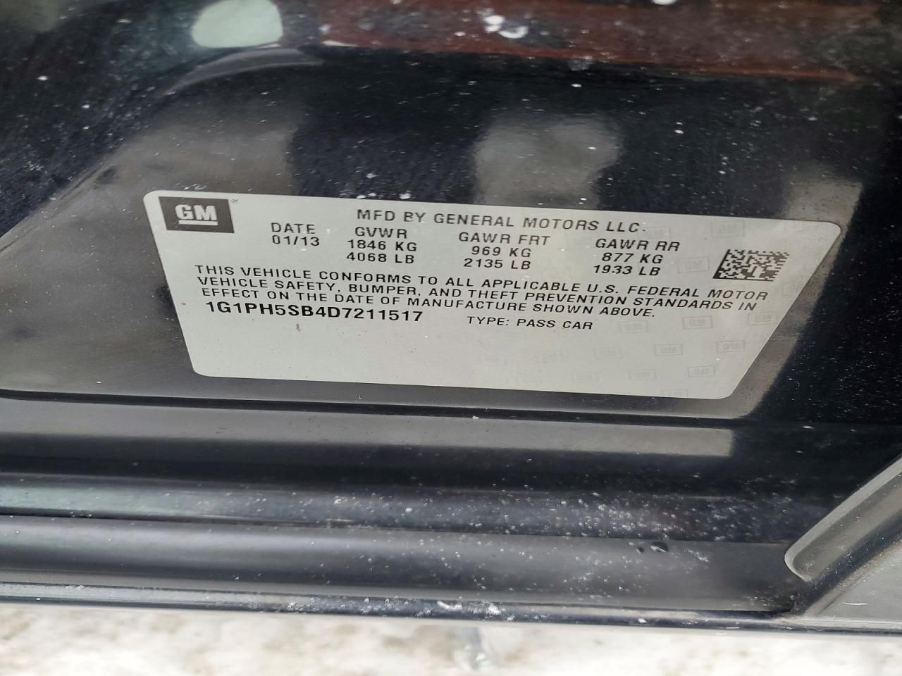 2013 Chevrolet Cruze eco